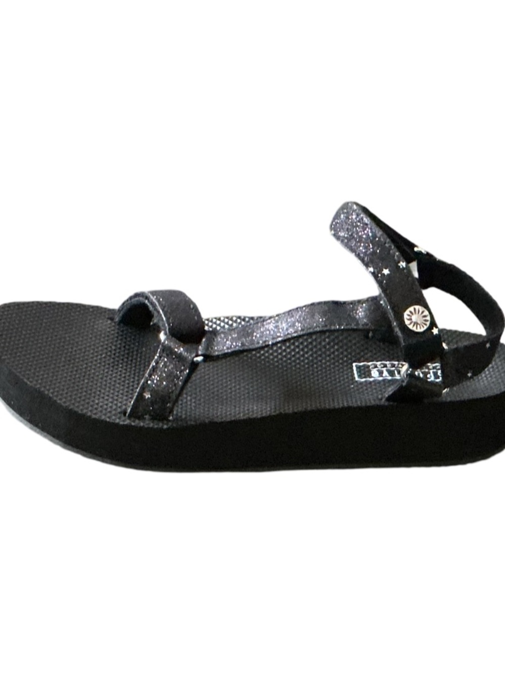 YELLOW BOX TRUDIE2 KIDS SANDALS BLACK MEDIUM WIDTH NEW IN BOX